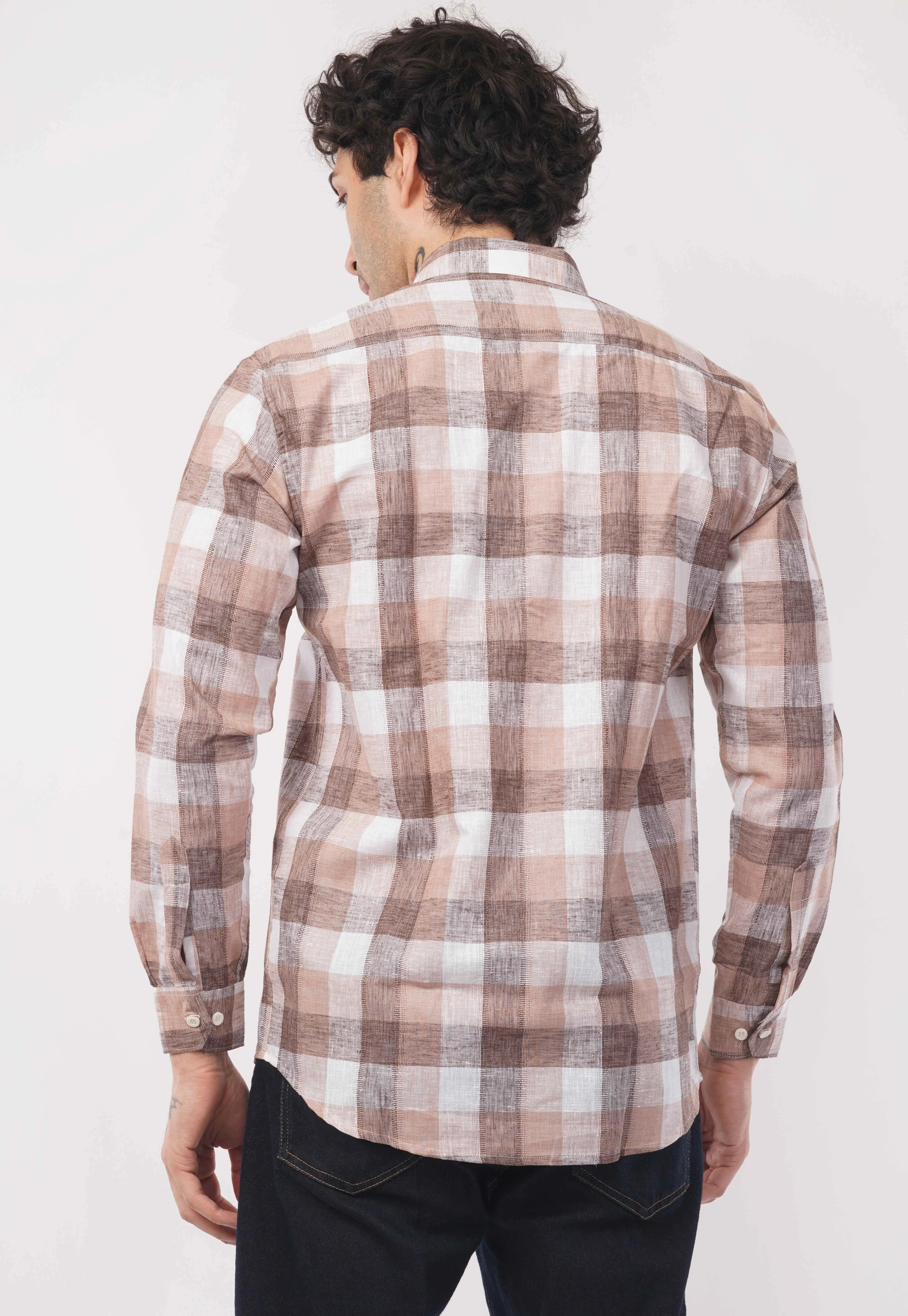 Desert Grid Full Sleeve Shirt
